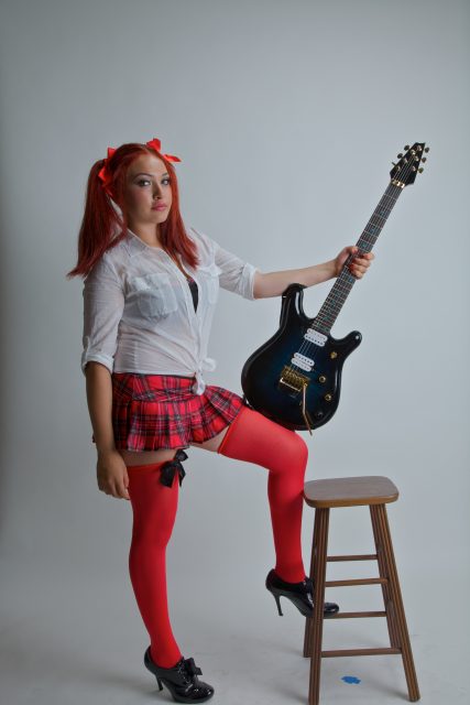 Custom electric guitar. Built by William Gelvin, Gelvin Guitars