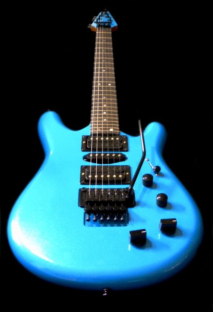 Handmade electric guitar. Built by William Gelvin, Gelvin Guitars