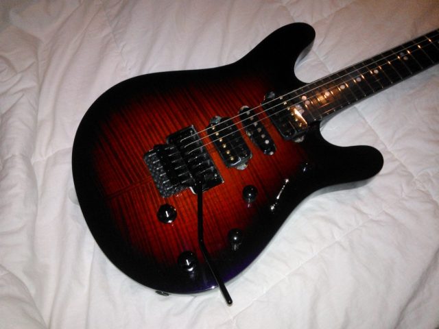 Custom electric guitar. Built by William Gelvin, Gelvin Guitars